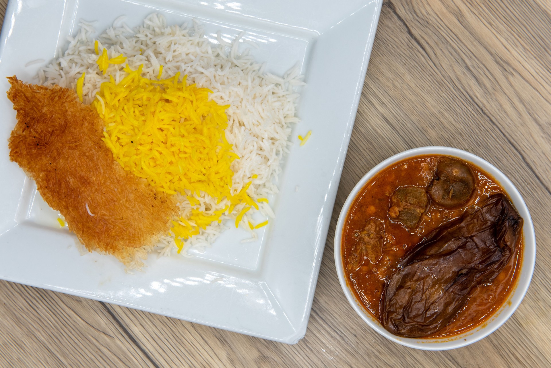 Favorite dishes of the Persian cuisine.